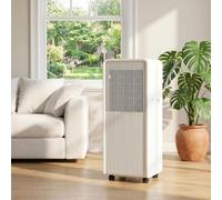 HUANQIN Climatiseur Mobile 12000 BTU sans Evacuation Fixe, Unite Portable Air Froid avec Telecommande, Mode Nuit, 3 Vitesses, Kit Fenetre Inclus pour Chambre 1602, Style 5, 12000 BTU