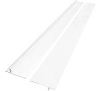 HUANR Facile à Nettoyer Joint Cuisine Plan de Travail, 2 Pièces Jonction Plan de Travail, 54 cm Transparent Alzatina Top Cucina, Convient pour les Cuisinières, les Tables et les Éviers