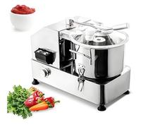 HuanSebesity Kit Multifonction Traiteur 9l,Hachoir Viande + Trancheuse + Râpe,1800w Vitesse Variable,Acier INOX Brossé,Design épuré pour Food Trucks Et Petits Restaurants HR-6L