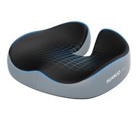 HUANUO Cuscino per sedia da ufficio, Extra Grande, per Mal di schiena, coccige, sollievo dal dolore, ergonomico, in Memory Foam, per sedia a rotelle, per seduta Lunga