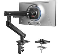 HUANUO FlowLift™ Pro Bras de moniteur pour écrans de 13 à 32", support de moniteur MechaSpring, support de moniteur entièrement réglable avec inclinaison/rotation, support VESA sans outils, pince en C