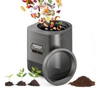 Huanyu Composteur électrique de déchets de Cuisine Broyeur de déchets de Cuisine Intelligent avec fenêtre Visible Composteur électrique à Cycle Alimentaire 3L