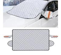 Huanzhi Couverture Pare Brise Voiture pour Mercedes Benz Classe C 202 203 204 205 206 Citan W415 2000-2024, Protege Pare Brise Hiver avec 2 Coques de Rétroviseurs, Voiture Accessoires,B
