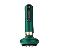 Huanzhi Ensemble de thérapie électrique intelligente avec ventouses - Masseur vert aqua, appareil de beauté, aspirateur anti-cellulite, guasha amincissant pour la santé