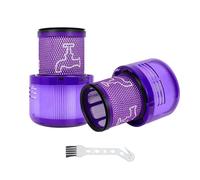 HUAPX 2Pack Filtres Lavables Replacement pour Dyson Cyclone V10 SV12, Animal Absolute Total Clean Aspirateur Filtres Accessoires, Remplace la Partie V10# 969082-01, Pas pour V10 Slim (V10 SV12)