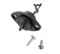 Huaqgu Bouchon de vidange marin,adapté pour bouchon de vidange marin Bouchon de fil de poupe Sortie d'eaux usées de cale Kayak Bateau en caoutchouc Vanne de vidange Pièce de réparation de rechange