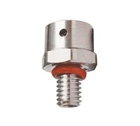 Huaqgu Vannes de Purge d'air,vannes de Purge d'air étanches en Acier Inoxydable M5 M-6 M12 M16 M20 à Visser Le Bouchon de Protection des reniflards en métal