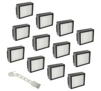 HUAREW 4639161 Lot de 12 filtres de rechange pour aspirateur i-Robot Roomba i1 i1152 i3 + i4+ i6 i7+ i8 i5 + J5 + e5 e6