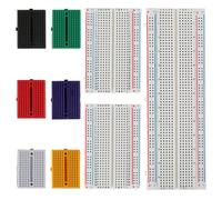 HUAREW Breadboard kit - 170 Points (6PCS) Breadboard Carte d'Expérimentation +Sans Soudure Breadboard 400 Points (2PCS) + Breadboard 830 Points (1 PCS) pour Arduino et Raspberry Pi