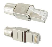HUAREW Connecteur RJ45 LSA Sans Outil, pour Câble Ethernet Montage Compatible avec CAT7 CAT6A CAT6 CAT5e(Lot de 2)