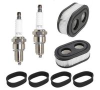 HUAREW Filtre a Air de Tondeuse pour Briggs & Stratton 593260 5432 5432K 550E 550EX 798452 avec 2 bougie d'allumage