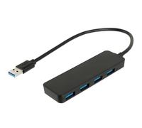 HUAREW Hub USB 3.0, 4 Porta Adattatore Multiport USB 3.0 5Gbps Haute Vitesse Compatible avec MacBook Pro iMac Surface Pro XPS PC Tastiera HP Dell