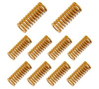 HUAREW Imprimante 3D Die Spring 8mm OD 20mm Long Light Load Compression Mold Die Spring Yellow Compression Mold Die Spring pour le lit Ender 3s (Lot de 10 pièces)