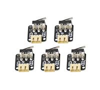 HUAREW Kit d'interrupteur de fin de course pour imprimantes 3D Ender3 S1 Pro Ender 3 V2 Ender3 Pro 3S Ender-3 Max/3X, CR-10 V3 S4 Series Pièces Accessoires (5pcs)