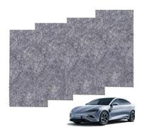 HUAREW Nano Sparkle Cloth 4 Pièces, Magic Cloth Efface Rayure, Chiffon Anti-Rayures pour Voiture, Tissu Réparateur, pour Peinture et Surface