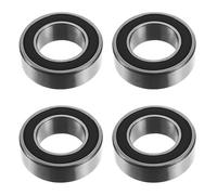 HUAREW Roulements à Billes Roulements 20 x 35 x 11mm Roulements à Billes en Caoutchouc Scellés pour Équipements Industriels Véhicules de Transport Machines(4 Pièces)