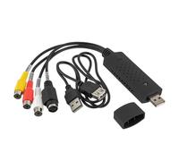 HUAREW USB 2.0 Audio Video Acquisition Vonverter, Convertisseur de VHS au Numérique, Numérisation et Traitement Vidéo, pour VCR/VHS/DVD/TV, Rrend en Charge Windows 11/10 / 8/7 / Mac