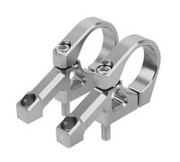 Huasean Collier de Potence à Montage Direct pour Vélo, 2 Pièces Potence Légère à Montage Direct, Accessoires en d'Aluminium pour Équipement de Cyclisme de Précision pour Passionnés Professionnels et