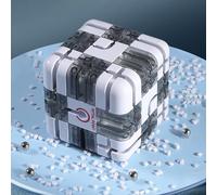 Huasean Cube Labyrinthe RU-bik's Boule Roulante - Puzzle Casse-tête Éducatif Torsion Jouet pour Apprentissage Précoce - pour Les Âges