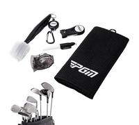 Huasean Ensemble d'accessoires de Golf, kit d'accessoires de Golf | Ensemble de Pratique Portable | Brosse de Nettoyage du Club, kit de Nettoyage de pour Mari, passionné de Plein air, Femmes