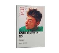 HUASYERRHW Christian Leave EP Heavy Hitting Hurts My Head Affiche sur toile Décoration Murale Toile pour Salon Chambre Affiche 60x90cm Style Cadre