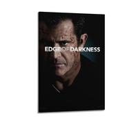 HUASYERRHW Edge of Darkness2 Affiche murale sur toile pour salon, chambre à coucher, 60 x 90 cm, style cadre