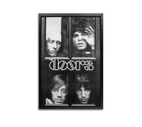 HUASYERRHW Poster The Doors - Décoration murale sur toile pour salon, chambre à coucher - 30 x 45 cm - Style sans cadre