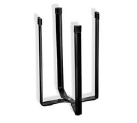 HUATEEN Egouttoir Bouteille,Pliable Seche Biberon Biberon INOX Sèche-Biberons Sèche Biberons Support égouttoir avec Base Antidérapante Bouteilles à Égoutter pour la Cuisine Bouteille Lait Bebe Noir