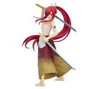 Huawealthy Figurine Fairy Tail debout Pose double épées Anime 17 cm Statue en PVC Décoration de bureau Modèle de collection Décoration Cadeau pour les fans