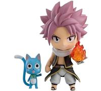 Huawealthy Natsu Dragneel Figurine de dessin animé Version Q 10 cm détachable pour décoration de bureau et chambre