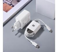 HUAWEI 88W double Ports chargeur ue SuperCharge USB A/C PD adaptateur secteur 6A Type C câble pour Mate60 P60 P50 Pro RS Nova 12-EU Add Cable