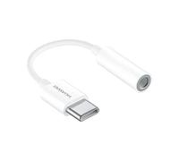 Bigben Connected - Usb-C Vers Adaptateur De Prise Casque - 24 Pin Usb-C Mâle Pour Mini-Phone Stereo 3.5 Mm Femelle - Blanc
