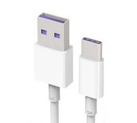 Huawei AP71 - Câble USB - USB (M) pour USB-C (M) - USB 2.0 - 5 A - 1 m - sans halogène - blanc