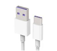 Huawei AP71 - Câble USB - USB (M) pour USB-C (M) - USB 2.0 - 5 A - 1 m - sans halogène - blanc