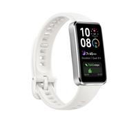 Huawei Band 10 : Bracelet connecté AMOLED 1.47" (3,73 cm), résolution 194x368, Bluetooth 5.0, Wi-Fi 5, autonomie 14 jours, compatible Android/iOS, blanc