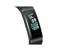 Huawei Band 3 Pro - Noir - Tracker D'activités Avec Bracelet - Caoutchouc Silicone - Noir - Affichage 0.95" - 16 Mo - Bluetooth - 25 G