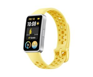 HUAWEI Band 9, Bracelets Montre Connectée iOS & Android, TruSleep 4.0 Surveillance Scientifique du Sommeil, 14 Jours d'utilisation maximale, 100 Modes d'entraînement, Jaune Citron fluoroélastomère