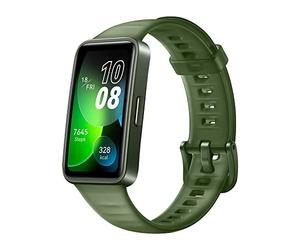 Huawei Bande 8, Écran plus grand, autonomie de la batterie de 2 semaines, Mesure du sommeil de haute précision, Compatible Android et iOS, vert