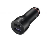 Huawei Huawei Chargeur de voiture d'origine avec câble USB-C Chargeur de voiture 2 ports USB-A + câble USB-C á USB-A 22,5 watts Noir