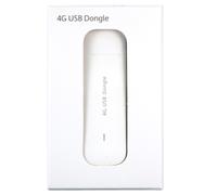 Brovi Clé USB 4G LTE E3372-325 – jusqu'à 150 Mbps, 2x MIMO – Blanc