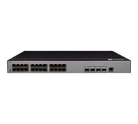 CloudEngine S5735-L24P4S-A1 - Commutateur - C3 - Géré - 24 x 10/100/1000 (PoE+) + 4 x Gigabit SFP (liaison montante) - Montable sur rack - PoE+