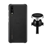 Huawei Coque pour Huawei P20 Rigide et Support de Voiture Magnétique Compact