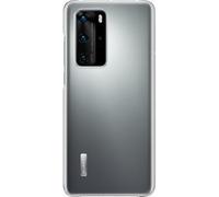 Huawei Coque pour Huawei P40 Pro Semi-rigide et Souple en Silicone Transparent