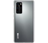 Huawei Coque pour Huawei P40 Semi-rigide et Souple en Silicone Transparent