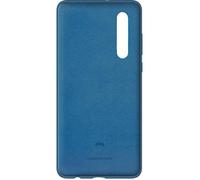 HUAWEI Coque rigide finition soft touch bleue pour Huawei P30
