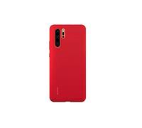 Coque en silicone rouge pour smartphone Huawei P30 Pro