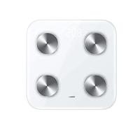 Huawei Échelle 3 échelle de Corps Intelligente, Analyse de Composition corporelle IMC, Huawei TruFit, Connexion Bluetooth, Prise en Charge Multi-utilisateurs, Compatible avec Android & iOS, Blanc
