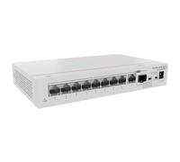 Huawei eKitEngine S110 Series S110-8P2ST - Commutateur - 1 x Gigabit SFP + 8 x 10/100/1000 (PoE+) + 1 x 10/100/1000 - de bureau, fixation murale - PoE+ (124 W)