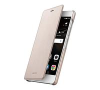 Huawei - Étui de portable - Étui à rabat/Huawei P9 Lite - D'or (Ref: 51991528)