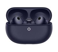 Huawei FreeBuds Pro 5 Écouteurs sans Fil en Cuir Vegan Bleu | Écouteurs antibruit IA à double moteur pour entreprise et bureau, ajustement sécurisé, appels stables, IP57, 38H